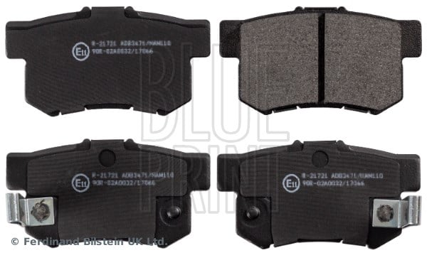 Honda Civic Accord Legend Suzuki SX4 Arka Fren Balatası BLUEPRINT