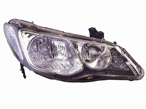 Honda Civic Ön Far Elektrikli Sedan Sağ TYC