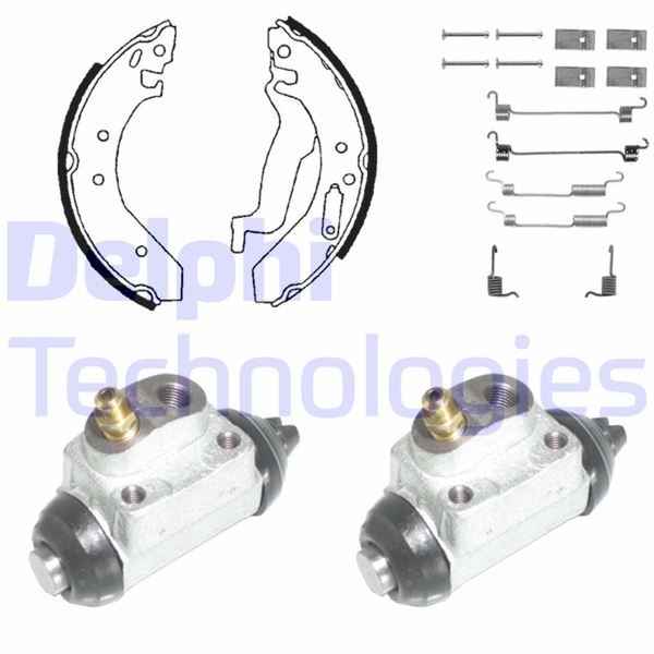 Honda Civic Concerto Rover Group 214 216 218 25 400 414 416 420 45 Arka Fren... DELPHI