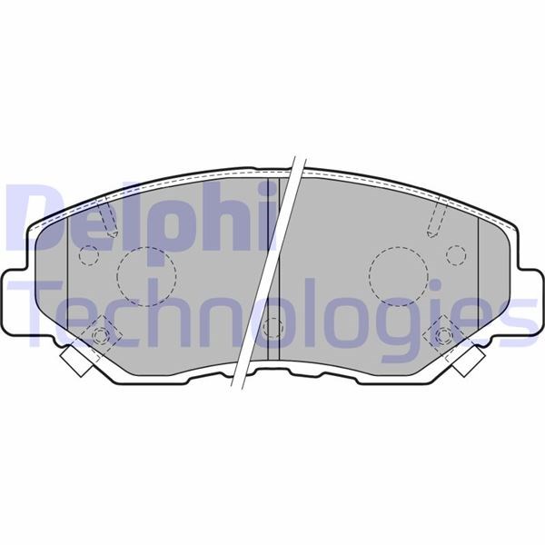 Honda Civic CR-V Ön Fren Balatası DELPHI