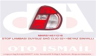 Renault Clio Stop Lambası Duysuz Beyaz Sinyalli Sağ MARS-