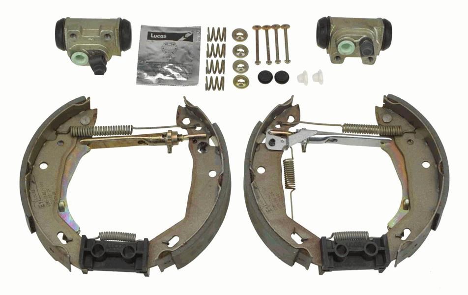Renault Clio 1 Arka Aks Pabuçlu Balata Kiti TRW