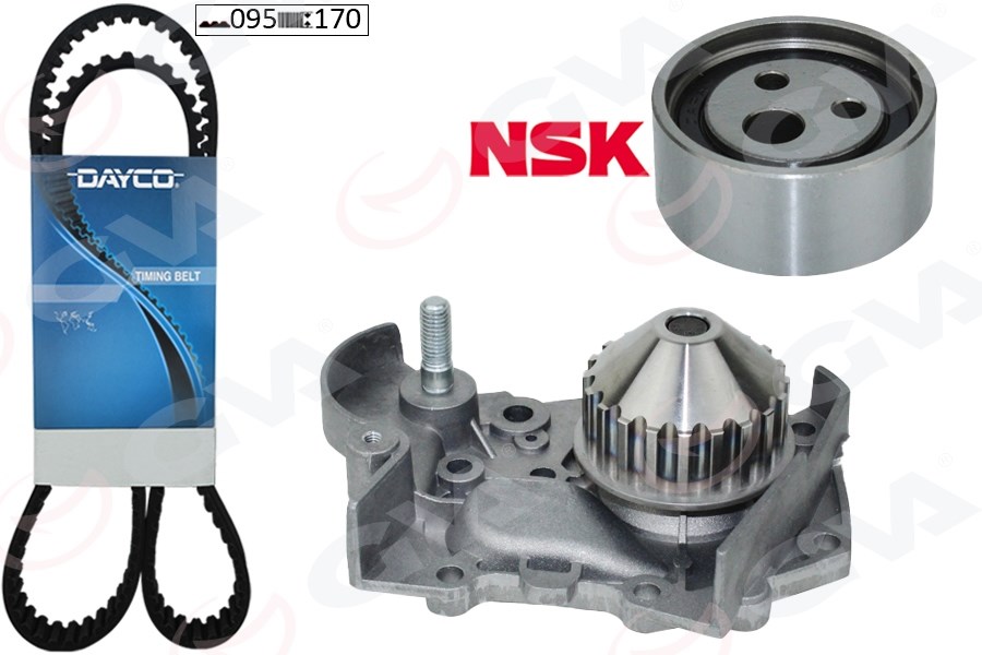 Renault Clio I 1.2-1.4-1.6 Devirdaimli Eksantrik Gergi Kiti GVA