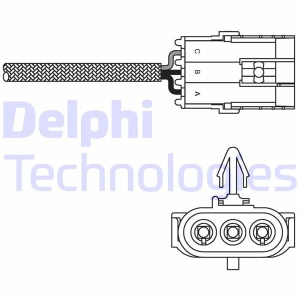 Renault Clio 1 Kangoo Oksijen Sensörü DELPHI