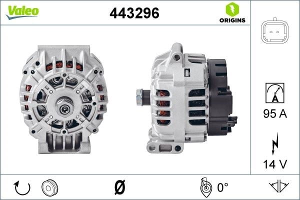 Renault Clio II 1.4 Alternatör [14V 87A] VALEO