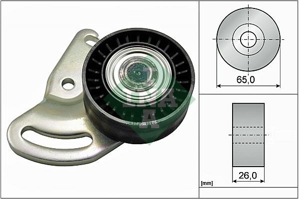 Renault Clio 2 Alternatör Gergi Rulmanı Ayaklı INA