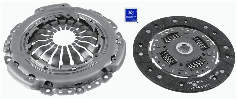 Renault Clio 2 Debriyaj Seti Baskı Disk SACHS