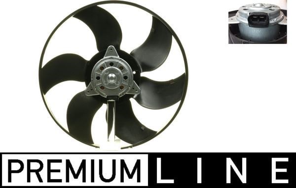Renault Clio II Kangoo Megane I Scenic I Pervaneli Fan Motoru MAHLE