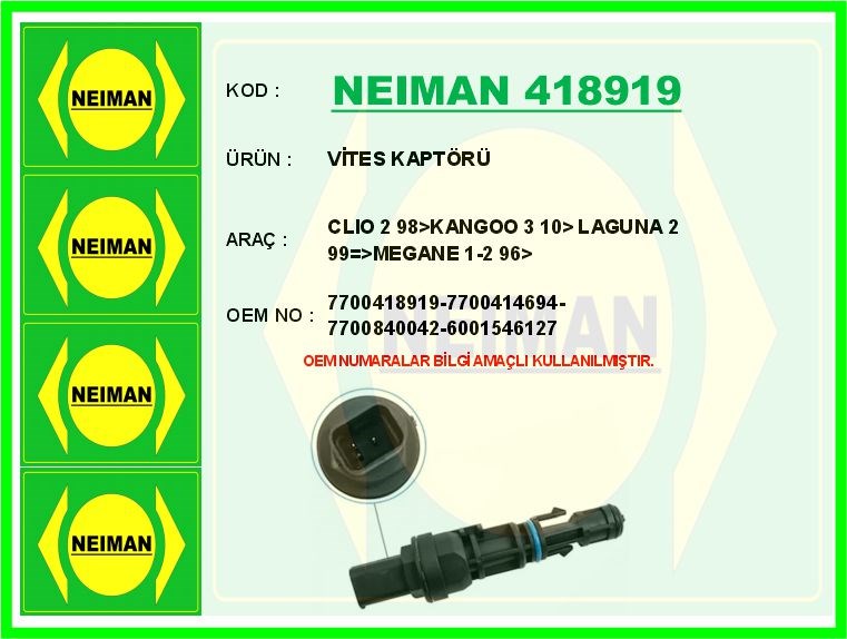 Renault Clio 2 Kangoo 3 Laguna 2 Megane 1 2 Vites Kaptörü BESCHER