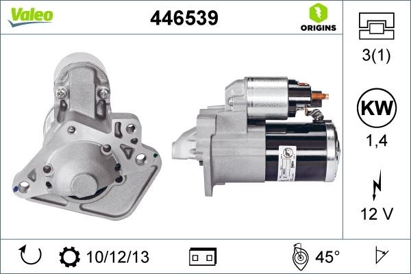 Renault Clio Kangoo Megane Thalia Scenic Duster Logan Sandero Marş Motoru... VALEO