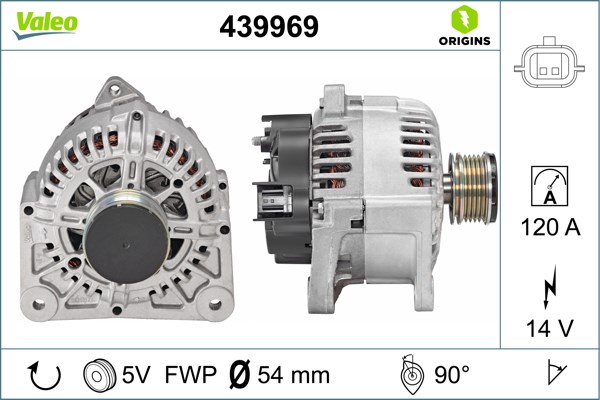 Renault Clio III Alternatör 1.5 dCi VALEO