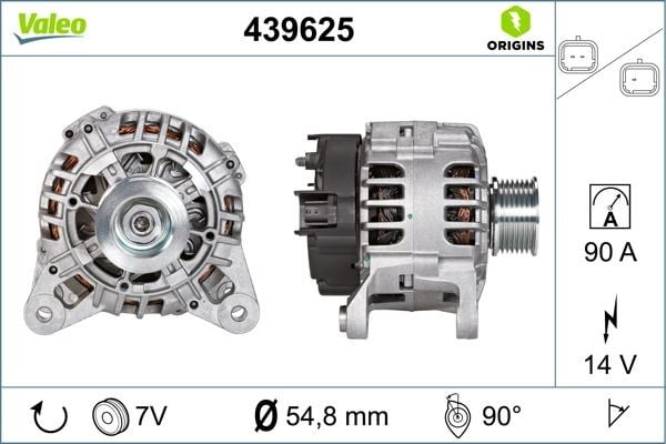 Renault Clio III Alternatör VALEO