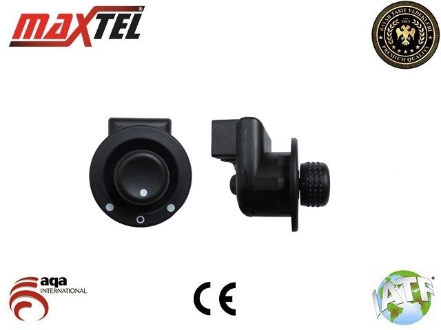 Renault Clio 3 Ayna Ayar Düğmesi 8 Pin MAXTEL