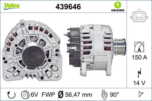 Renault Clio Alternatör VALEO