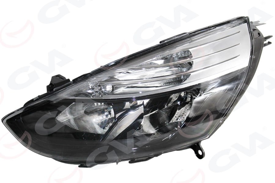 Renault Clio 4 Far Sol İçi Siyah Üst Krom GVA