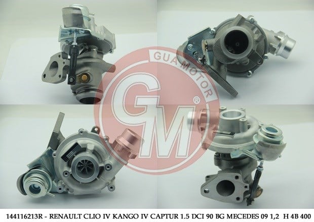 Renault Clio IV Kangoo Captur 1.5 DCI 75-90 BG Dacia Dokker Logan Sandero... GUA