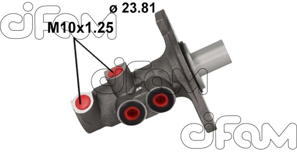 Renault Clio 4 Captur 1 Ana Fren Merkezi 23.8MM CIFAM