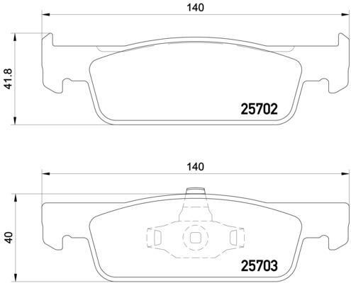 Renault Clio IV Ön Fren Balatası BREMBO
