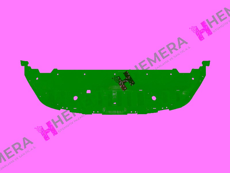 Renault Clio V Ön Tampon Muhafazasi Alt Plastik PULO