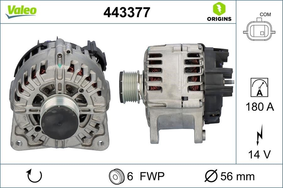 Renault Clio V Alternatör VALEO