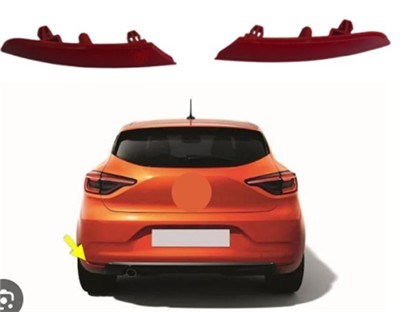 Renault Clio 5 Arka Tampon Reflektörü Sol [2021>] PRO-A