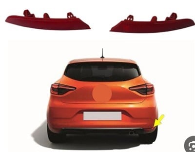 Renault Clio 5 Arka Tampon Reflektörü Sağ [2021>] PRO-A