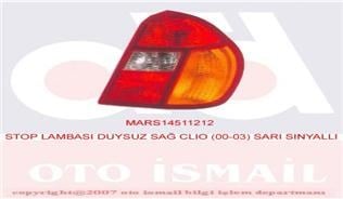 Renault Clio Stop Lambası Duysuz Sarı Sinyalli Sağ MARS-