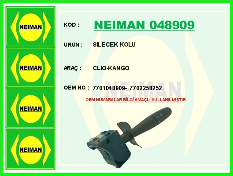 Renault Clio Kangoo Silecek Kolu BESCHER
