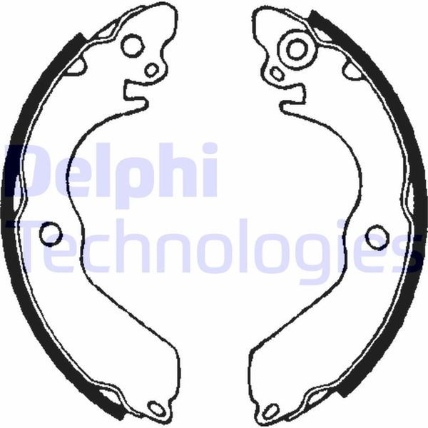 Mitsubishi Colt Lancer Mirage Proton Gen-2 Jumbuck Persona Arka Fren Pabucu DELPHI
