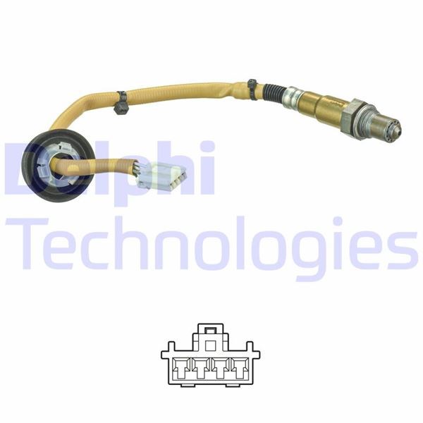 Mitsubishi Colt Ön Oksijen Sensörü DELPHI