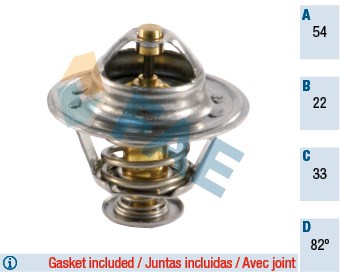 Opel Termostat 89 C FAE
