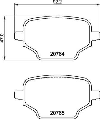 Opel Combo E Peugeot Partner Rifter Citroen Berlingo Toyota Proace City Fiat... BREMBO