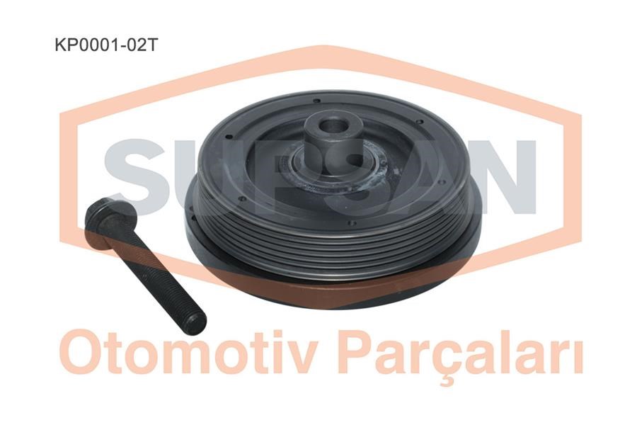 Ford Connect Krank Kasnağı 1.7-1.8 TDDI 16V SUPSAN