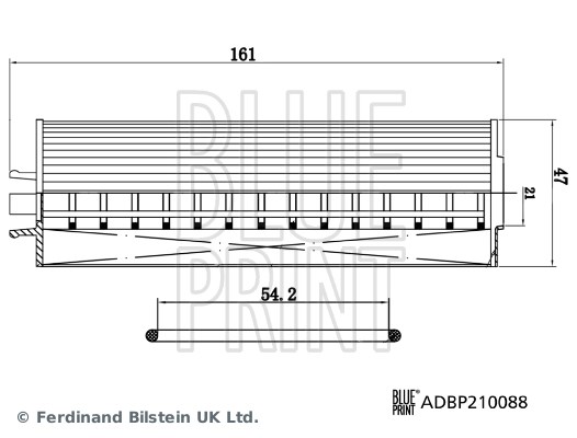 Ford Connect Yağ Filtresi BLUEPRINT