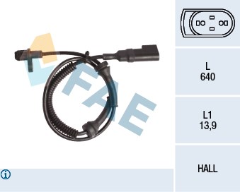 Ford Connect Arka ABS Sensörü Sağ-Sol FAE