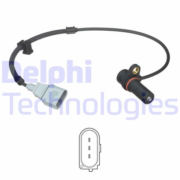 Seat Cordoba Ibiza Skoda Fabia Volkswagen Polo Krank Mili Sensörü DELPHI