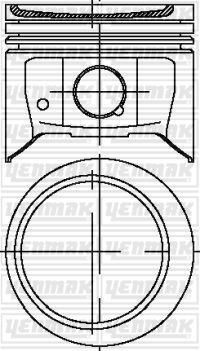 Seat Cordoba Piston Segman STD YENMAK