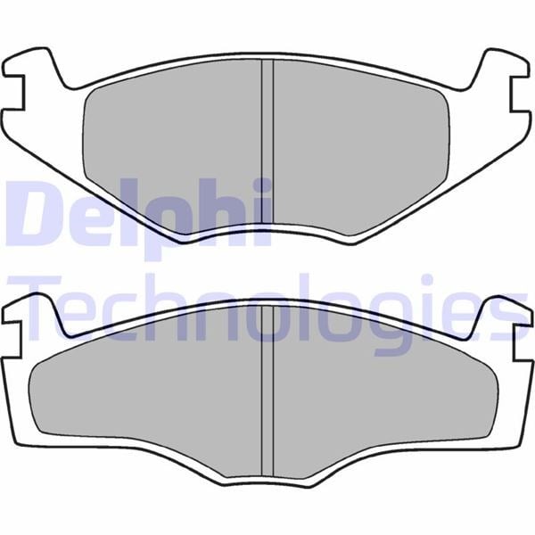 Seat Cordoba Ibiza Volkswagen Golf Jetta Passat Polo Santana Scirocco Ön... DELPHI