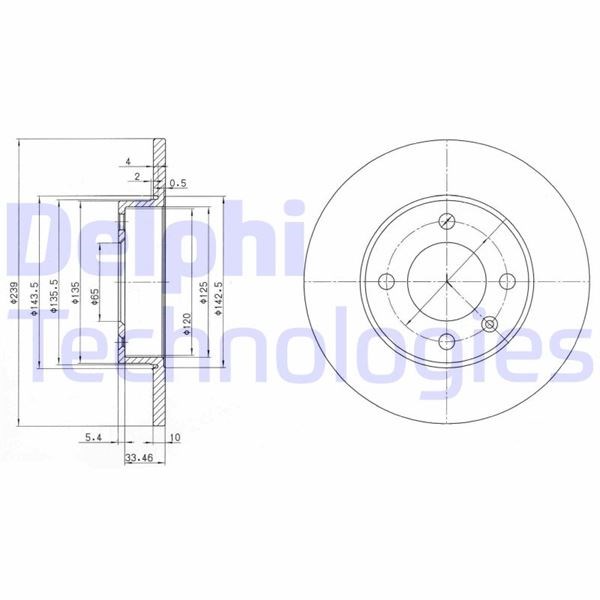 Seat Cordoba Ibiza VW Derby Golf Jetta Passat Polo Santana Scirocco Ön Arka... DELPHI