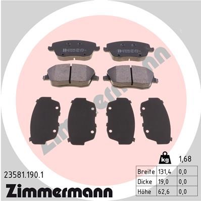Seat Cordoba Ön Balata ZIMMERMANN