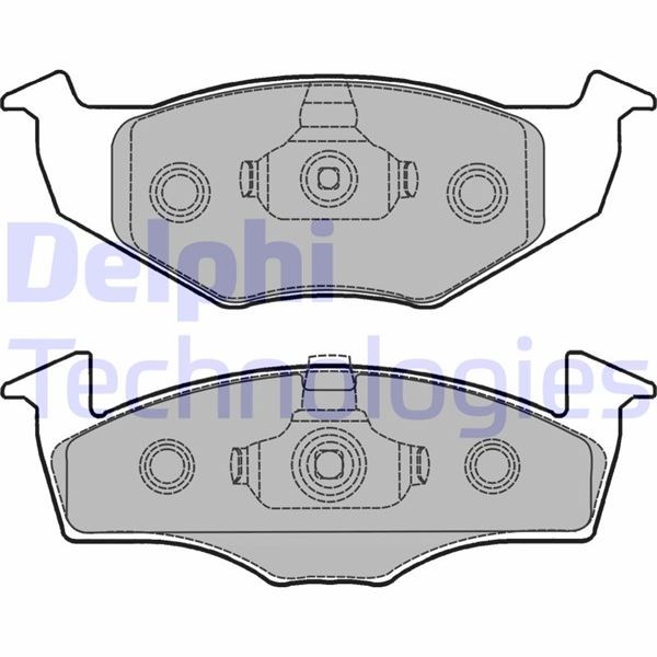 Seat Cordoba Ibiza Volkswagen Golf Polo Vento Ön Fren Balatası DELPHI