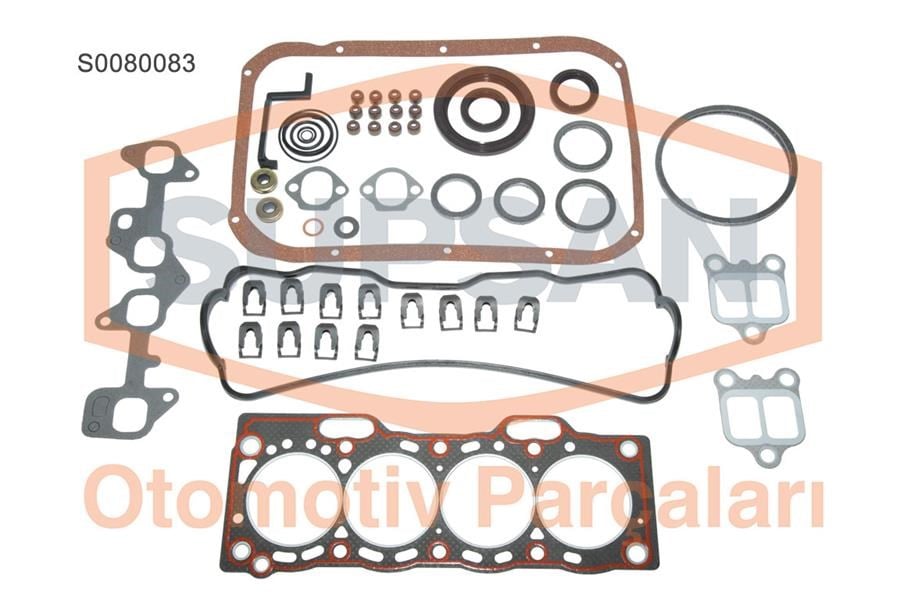 Toyota Corolla Conta Tam Takım 1.3 12V 95 Model Karbüratörlü SUPSAN