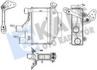 Toyota Corolla Turbo Radyatörü Intercooler KALE-RADYATOR