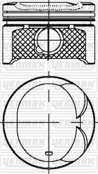 Toyota Corolla Avensis Piston Segman 1.6L 3ZZ-FE VVTi 0.50 YENMAK