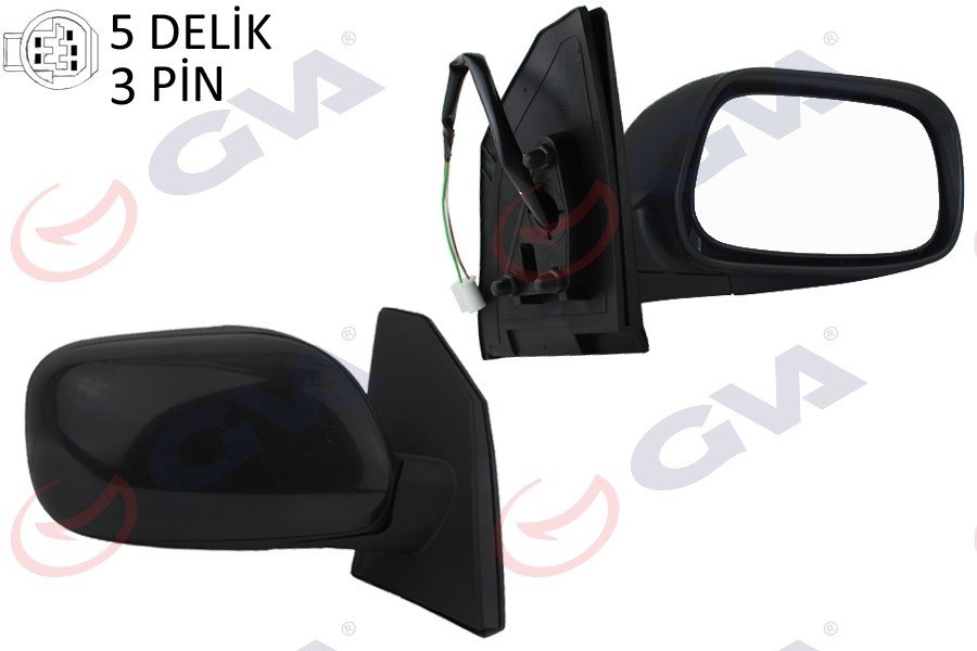Toyota Corolla Dış Dikiz Aynası Sağ Elektrikli Konveks GVA