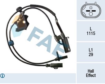Toyota Ön Sağ ABS Sensörü FAE