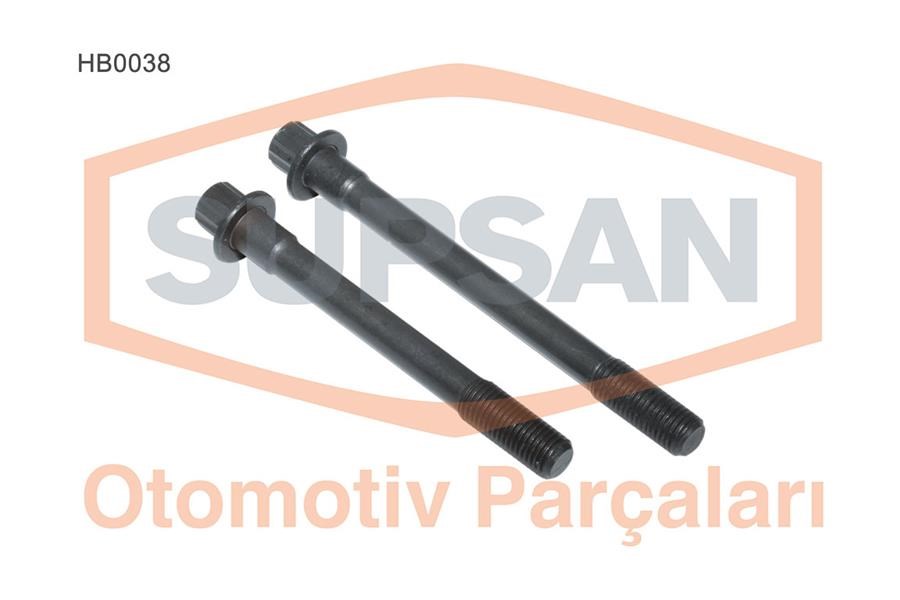 Toyota Corolla Avensis Silindir Kapak Saplama Seti 1.5 16V 5A-FE 1.6-1.8... SUPSAN
