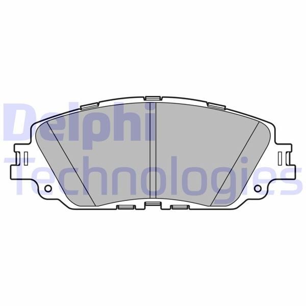 Toyota Corolla Cross 1.8L Hybrid Ön Fren Balatası DELPHI