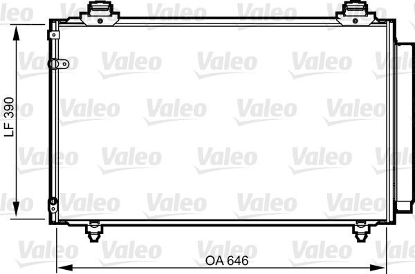 Toyota Corolla Verso Kondenser VALEO