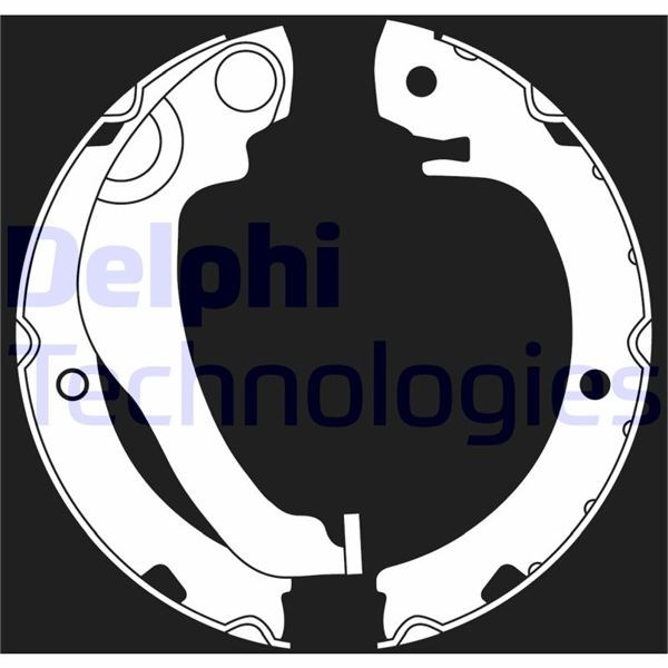 Toyota Corolla Verso Arka Fren Pabucu DELPHI